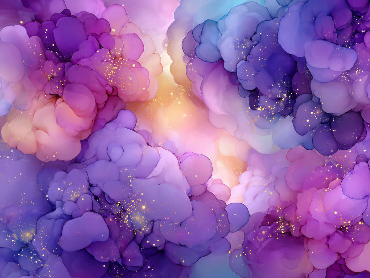 Celestial Cloudscape Wall Mural in your room