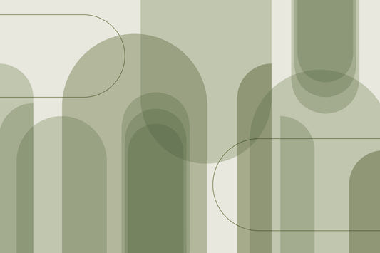 Sage Arches Wall Mural