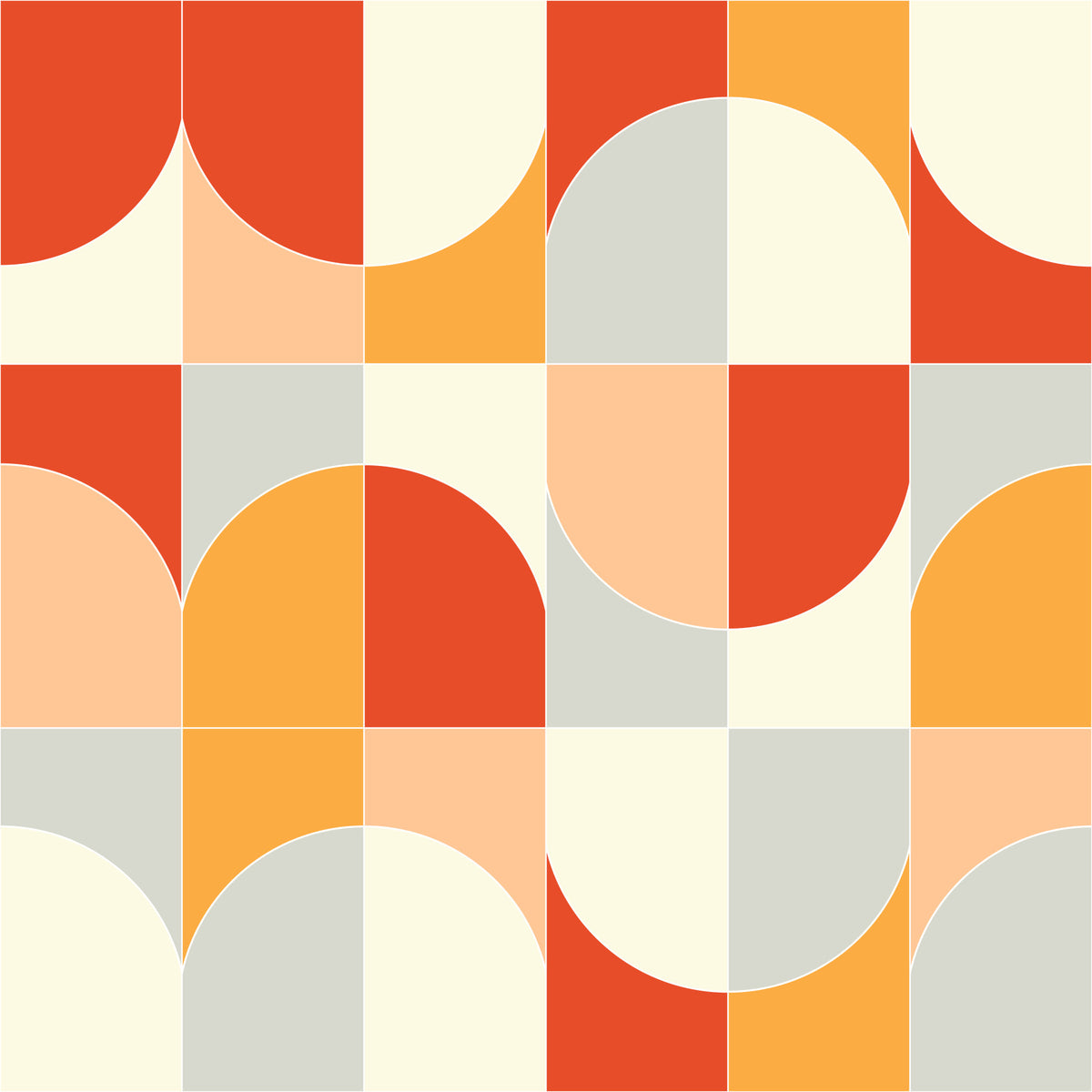 BOLD GEO TILES 02 Wallpaper⁠ in your room