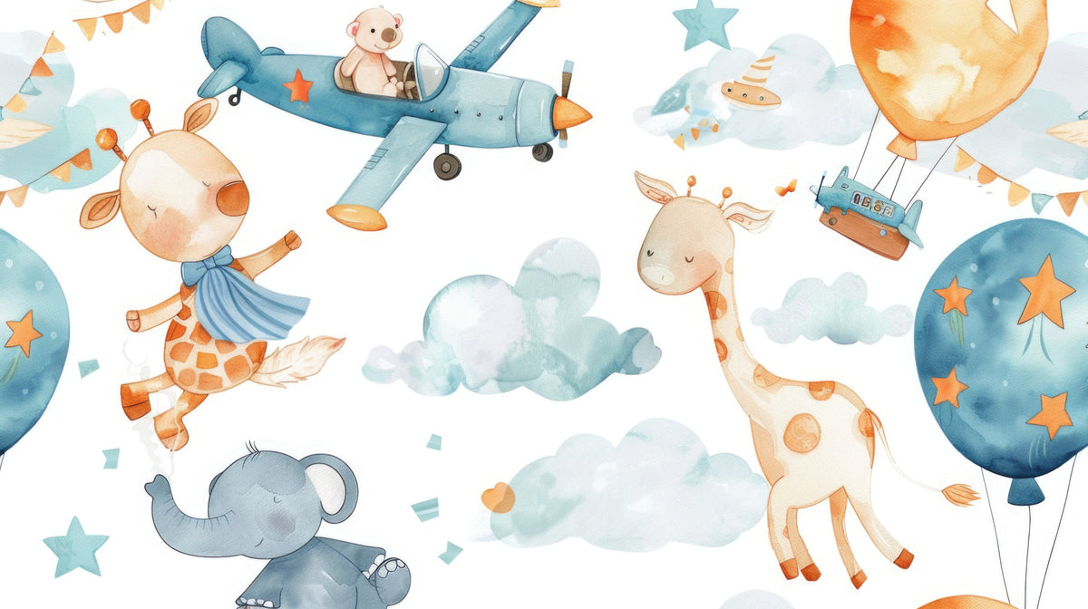 Cloud Dreams Wall Mural in your room