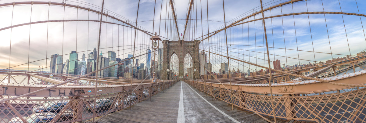 Brooklyn Bound Wall Mural in your room