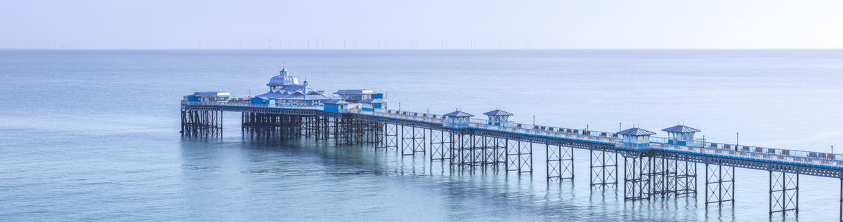 Llandudno Pier Wall Mural in your room