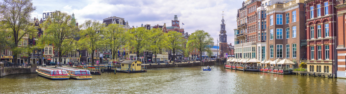 Canalside Charm Wall Mural in your room