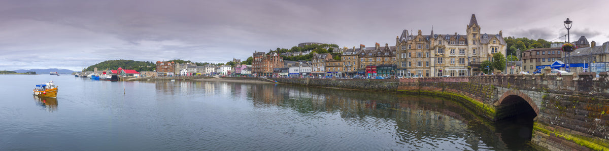 Oban Waterfront Wall Mural in your room