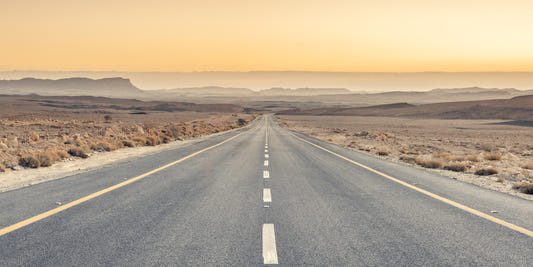 Desert Highway Wall Mural