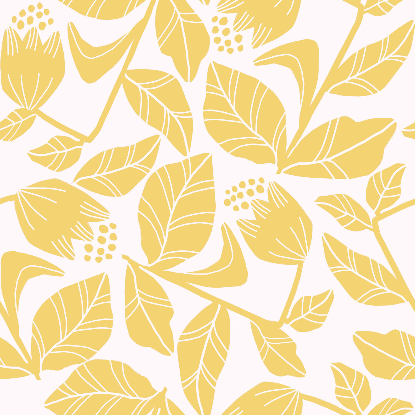 Golden Bloom Wallpaper⁠