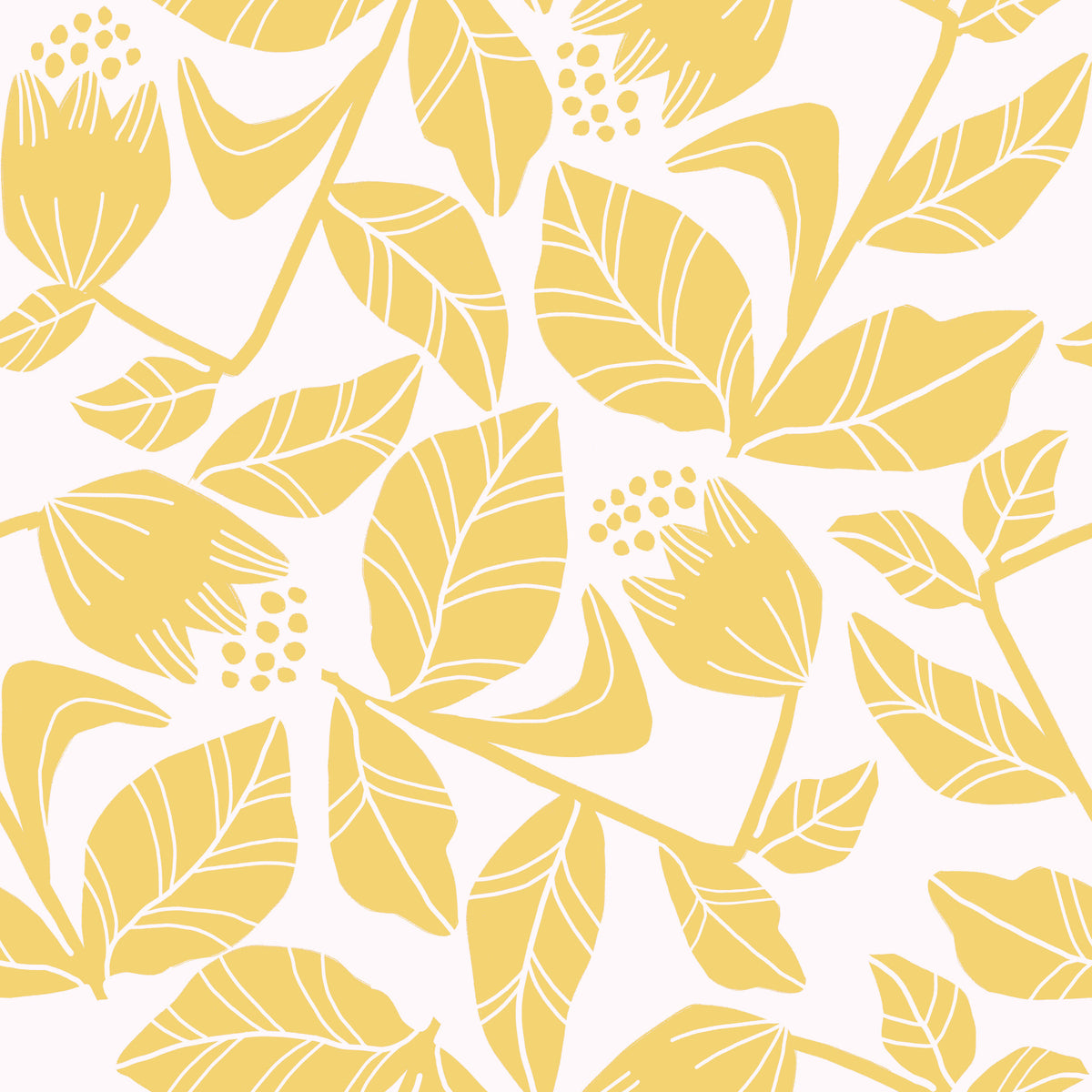 Golden Bloom Wallpaper⁠ in your room