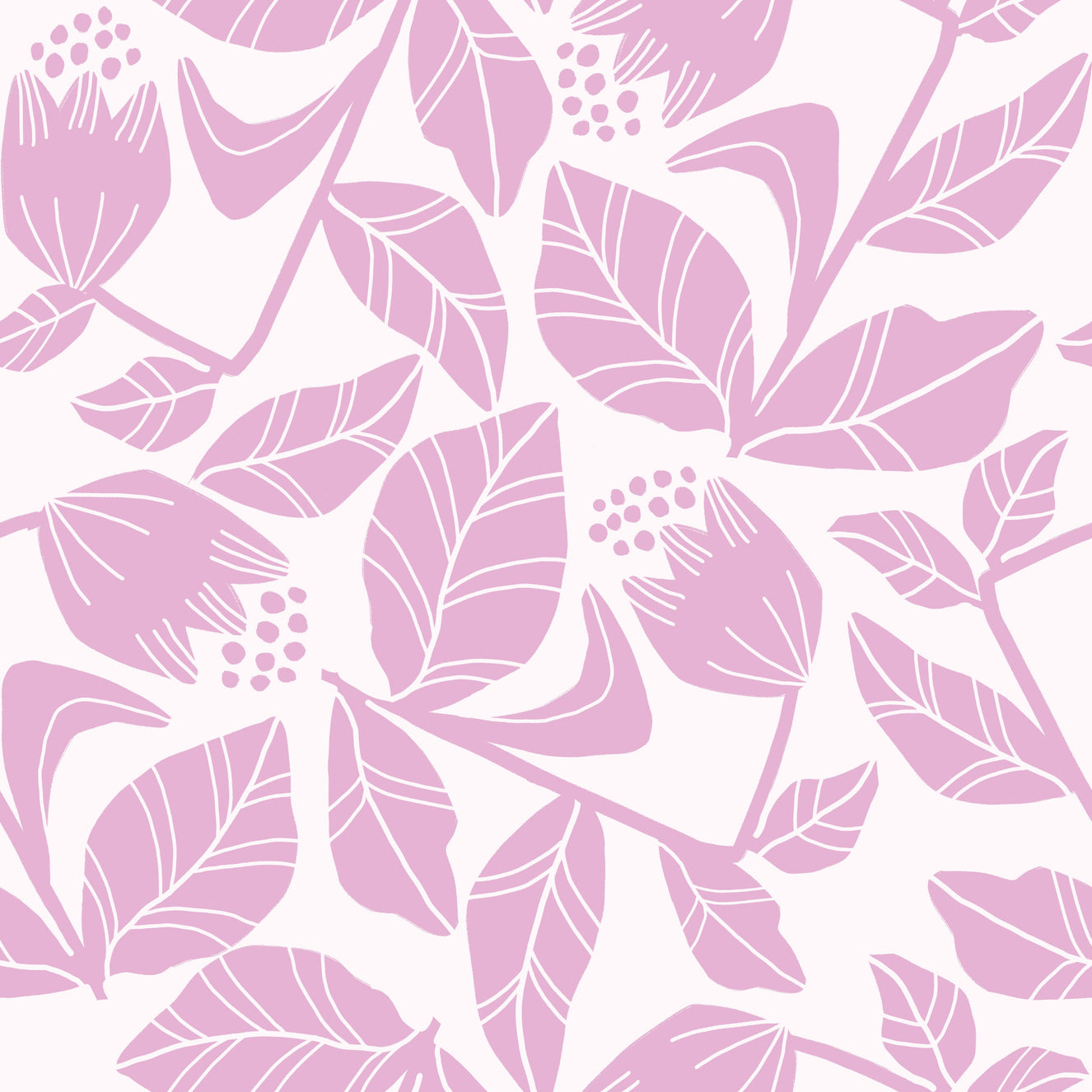 Pretty in Pink Blossoms Wallpaper⁠