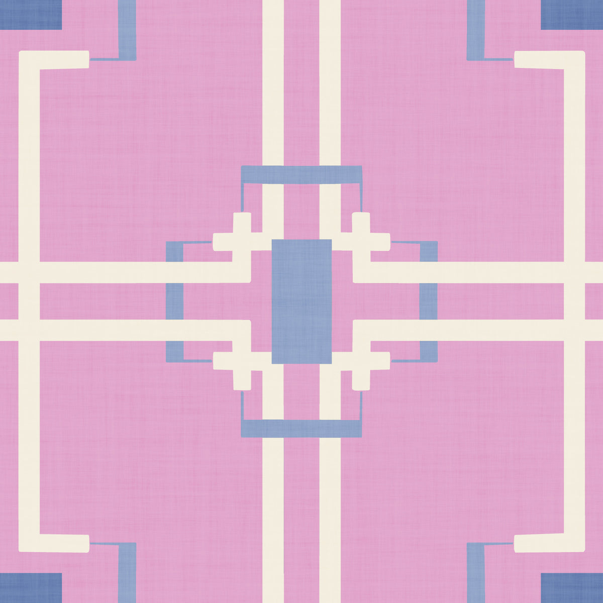 Geometric pink Harmony Wallpaper⁠ in your room