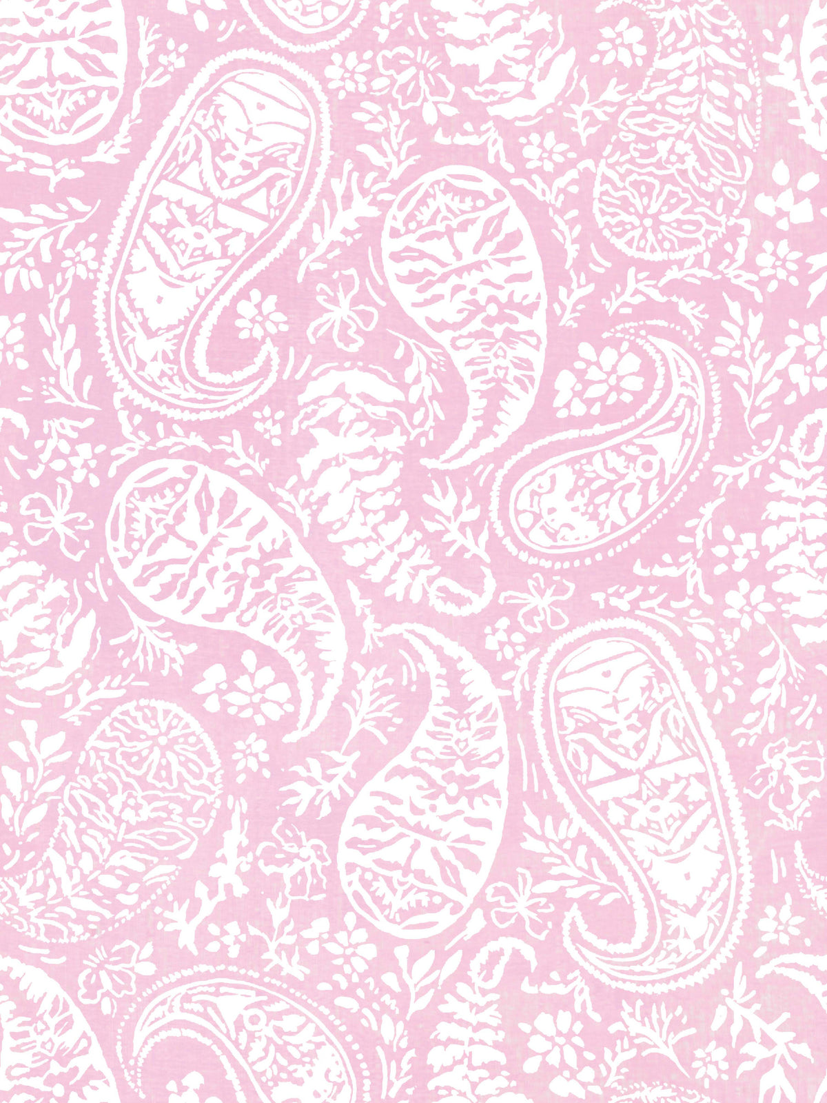 Pink Paisley Bloom Wallpaper⁠ in your room