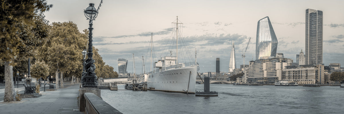 Thames Panorama Wall Mural in your room