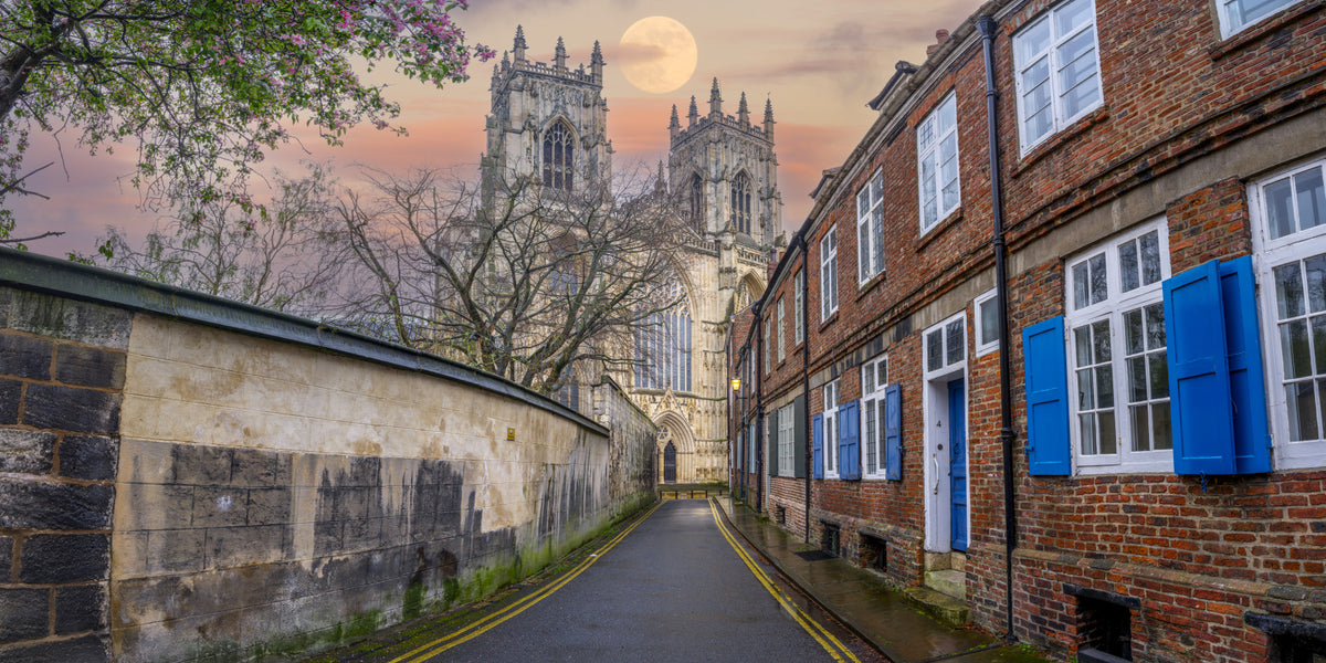 York Minster's Moonlight Glow Wall Mural in your room