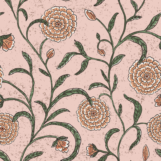 Vintage Blossom Trail Wallpaper⁠