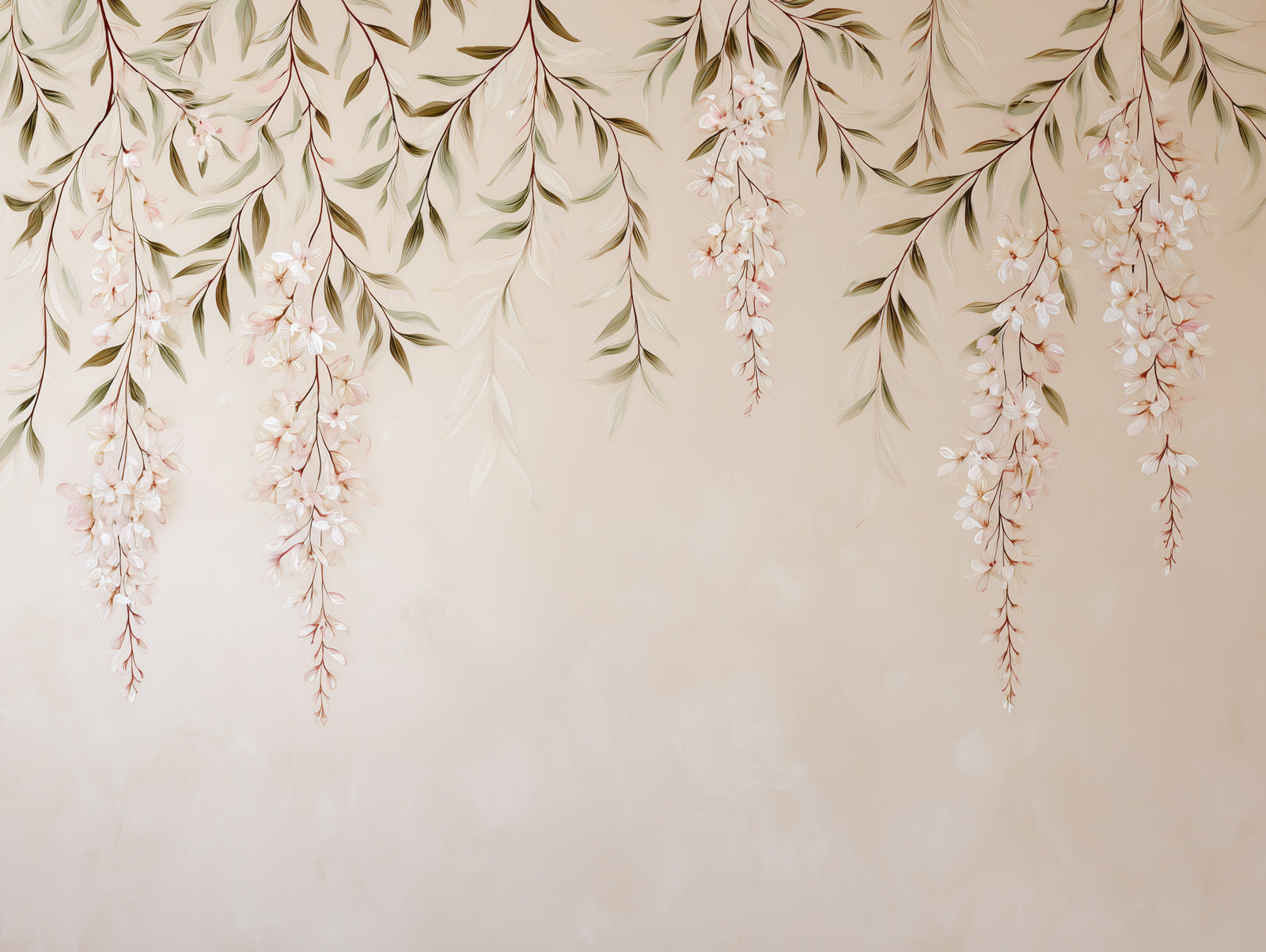 Wisteria Whisper Wall Mural