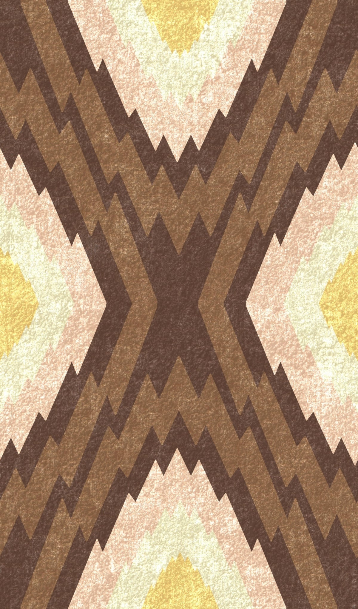 Terra Zigzag Wallpaper⁠ in your room