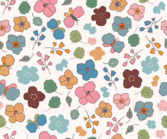 Butterfly Blooms Wallpaper⁠