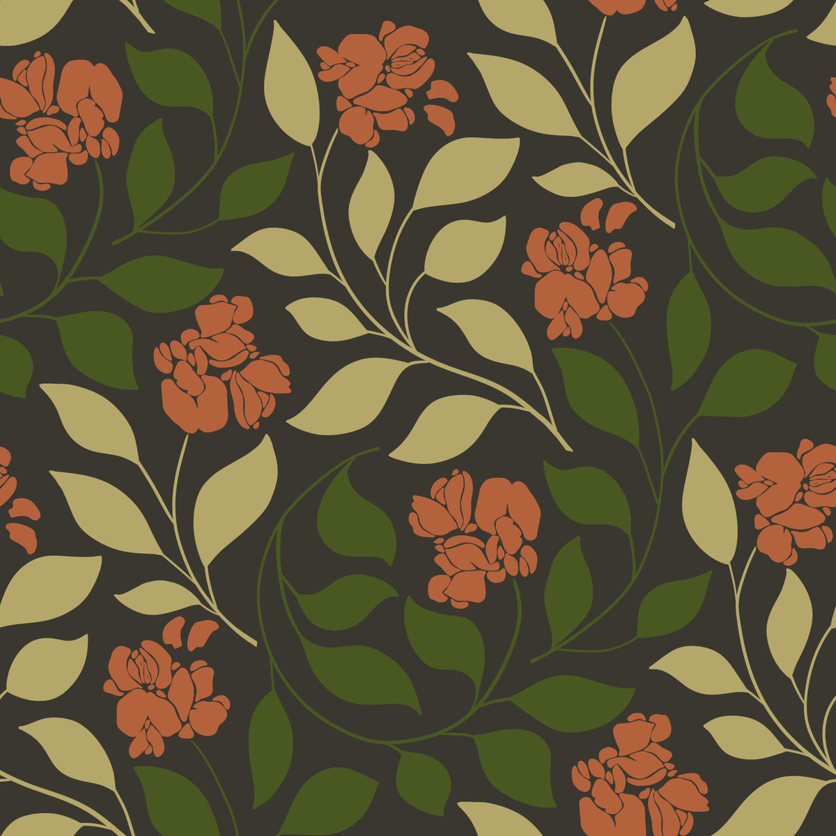 Rosmira - Terra Bloom Wallpaper⁠ in your room