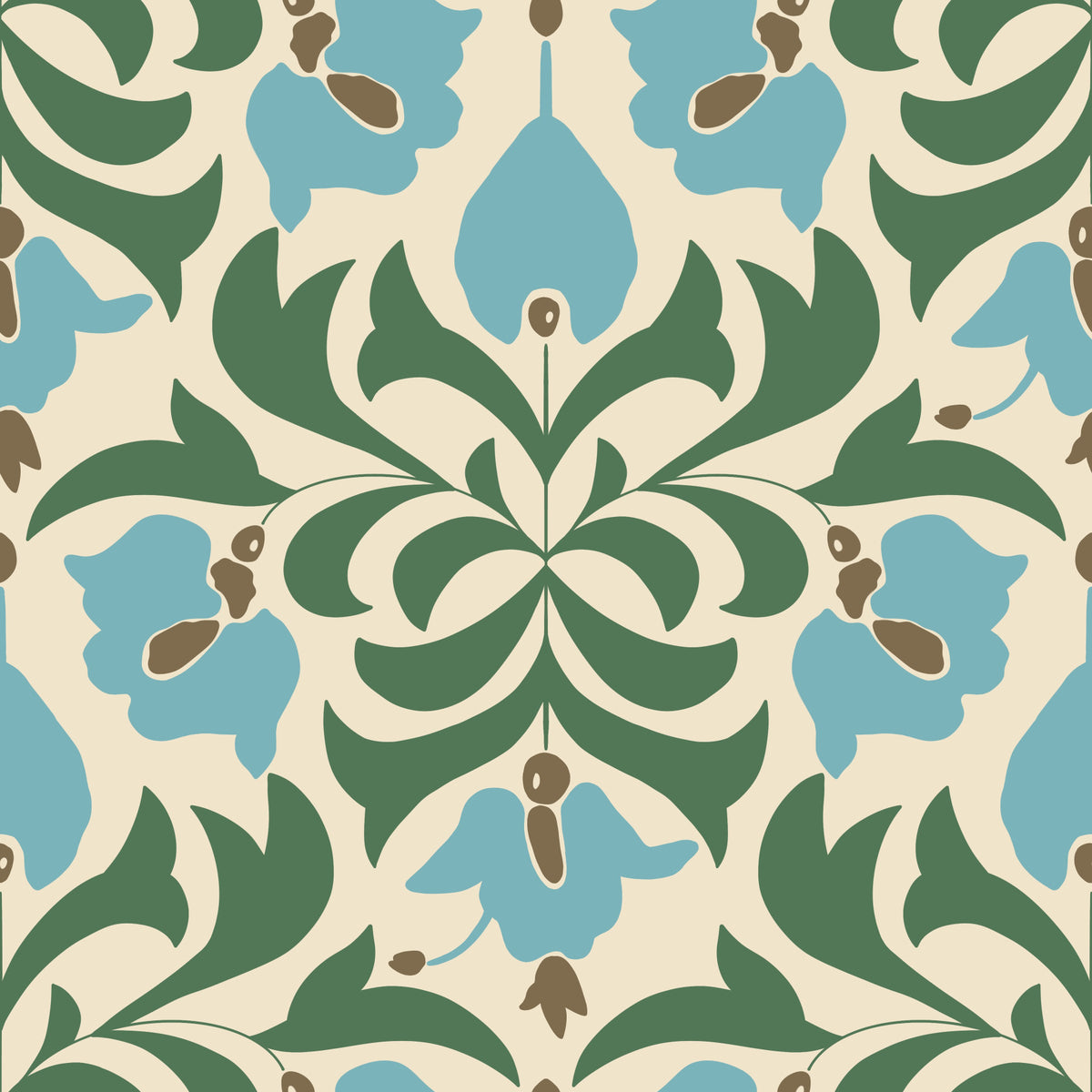 Orbisca - Serene Bloom Wallpaper⁠ in your room — zoomed