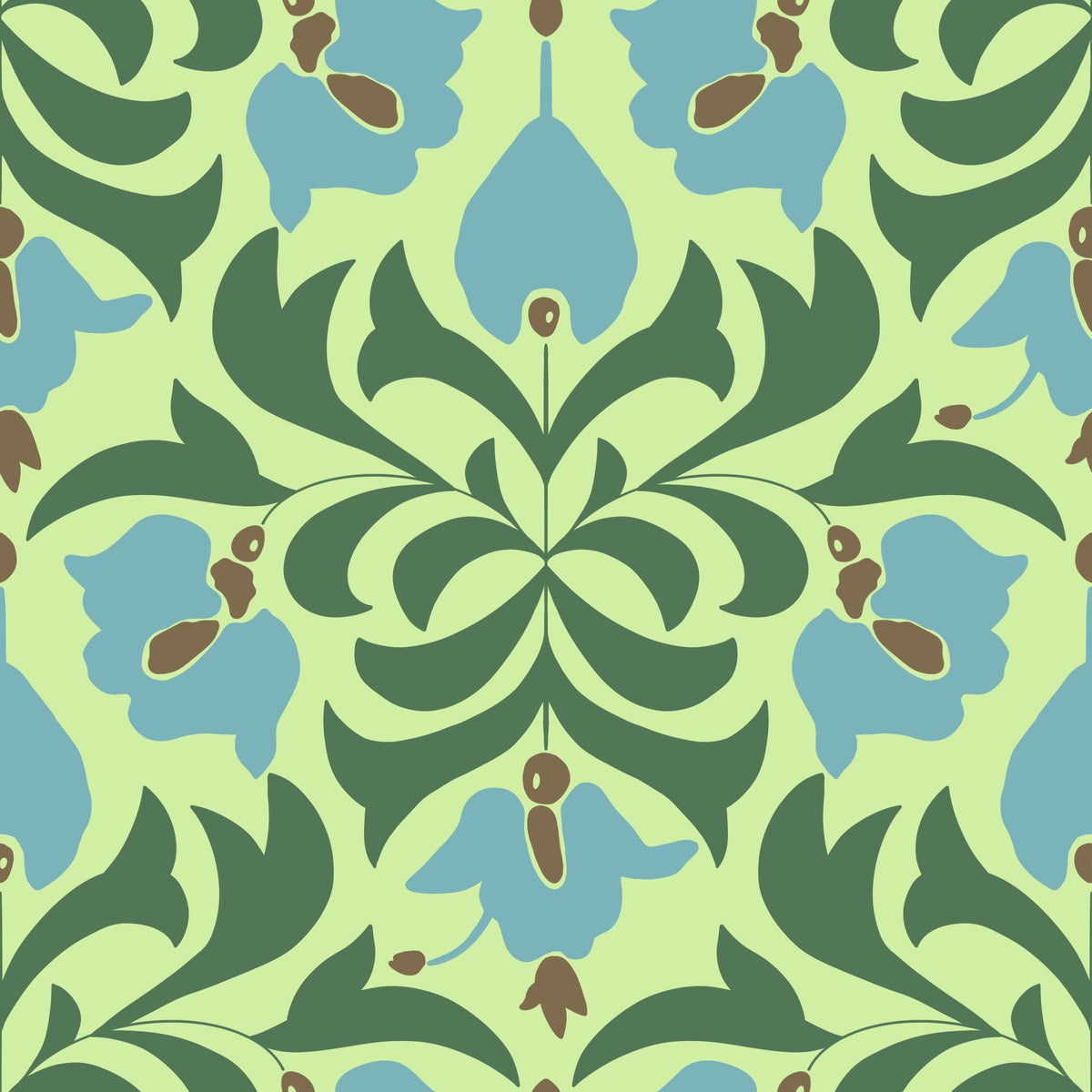Orbisca - Botanical Balance Wallpaper⁠ in your room