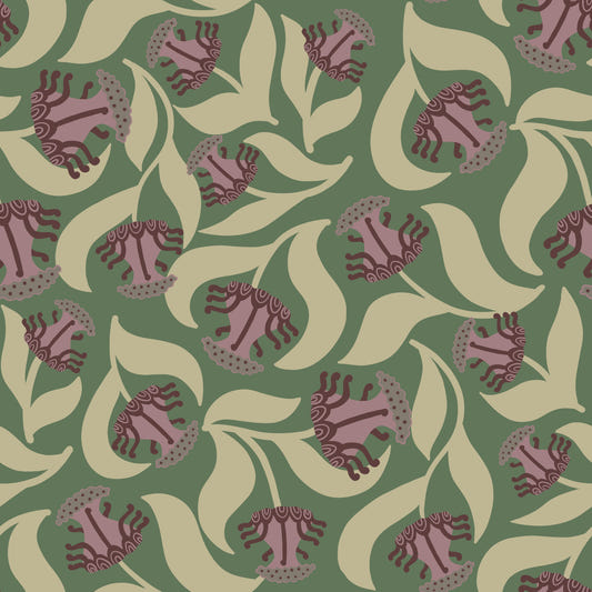 Velora - Vintage Blooms Wallpaper⁠