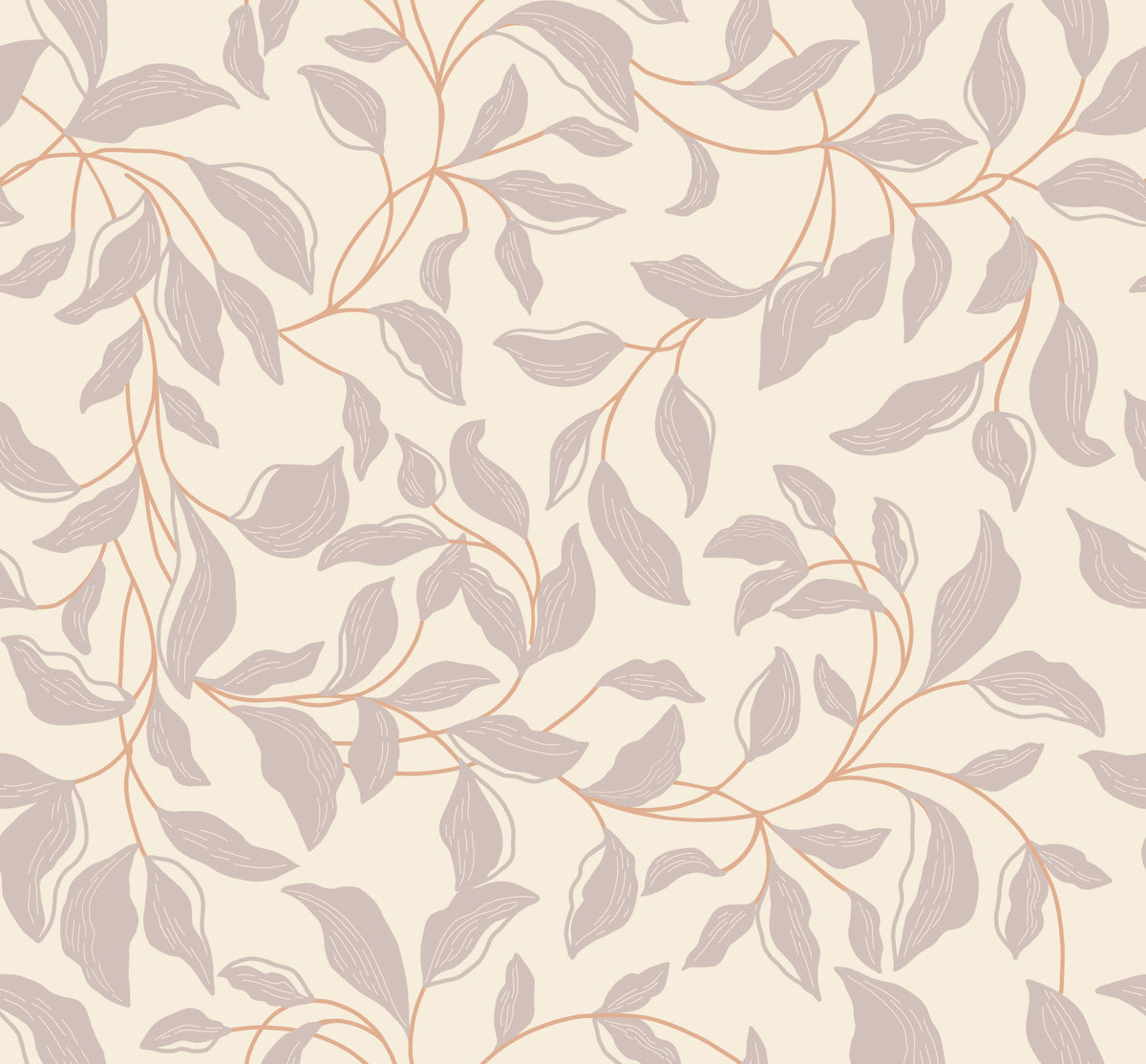 Soft Flora Wallpaper⁠ in your room — zoomed