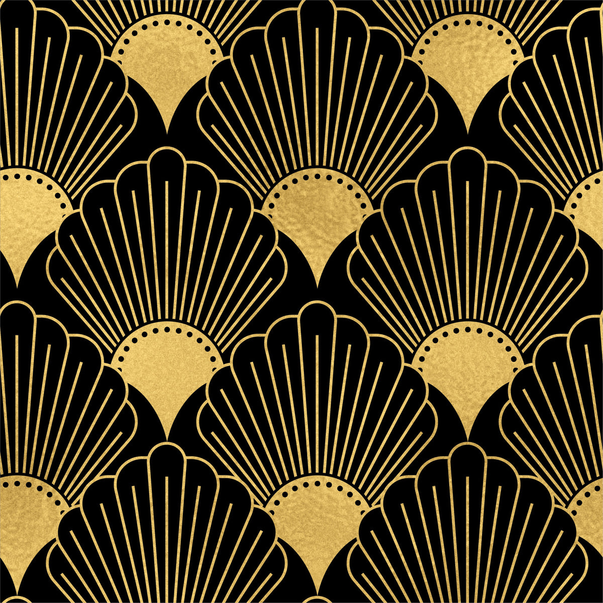 Gatsby Gold Wallpaper⁠ in your room — zoomed