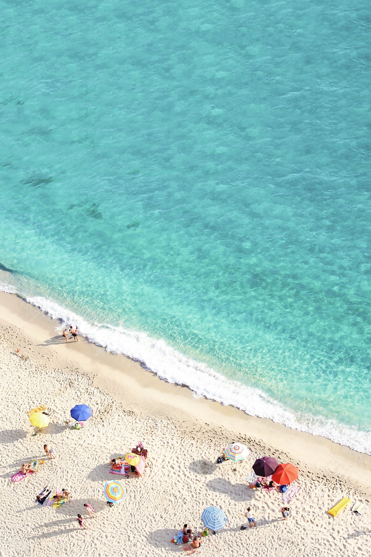 Beach Day Bliss Wall Mural in your room