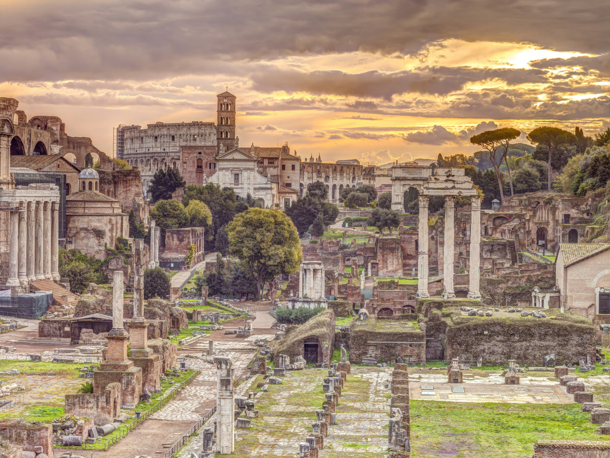Rome's Ancient Aura Wall Mural in your room