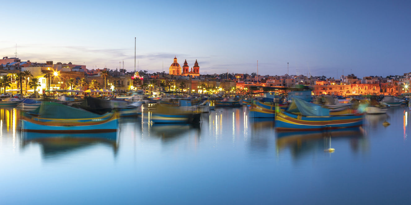 Marsaxlokk Harbour Wall Mural