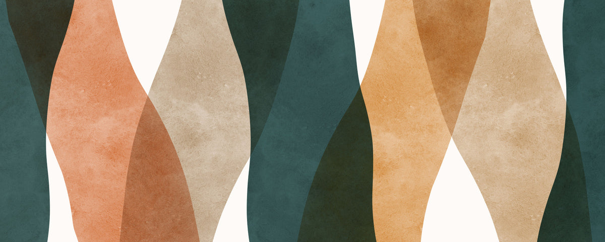 Harmony Arcs Wall Mural