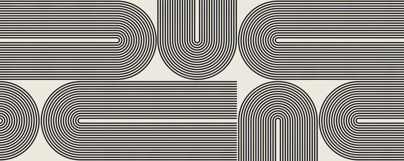 Geometric Archway Wall Mural