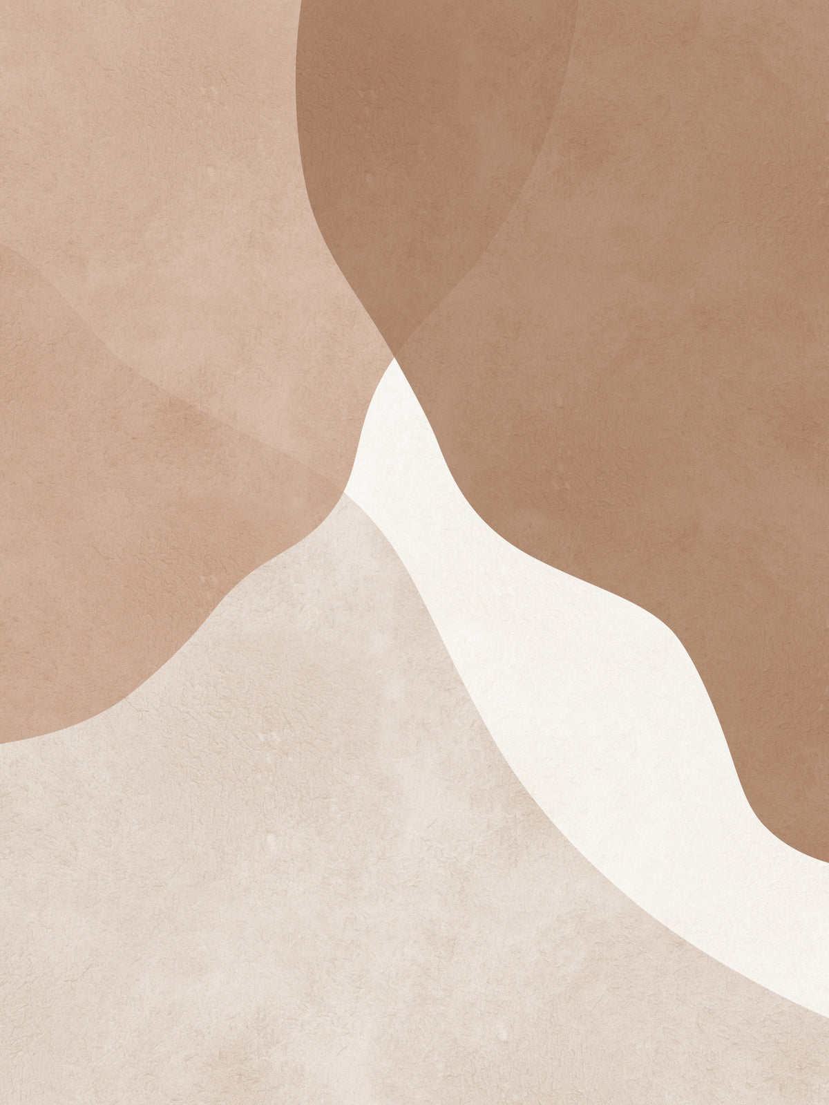 Terra Curves Wall Mural in your room — zoomed