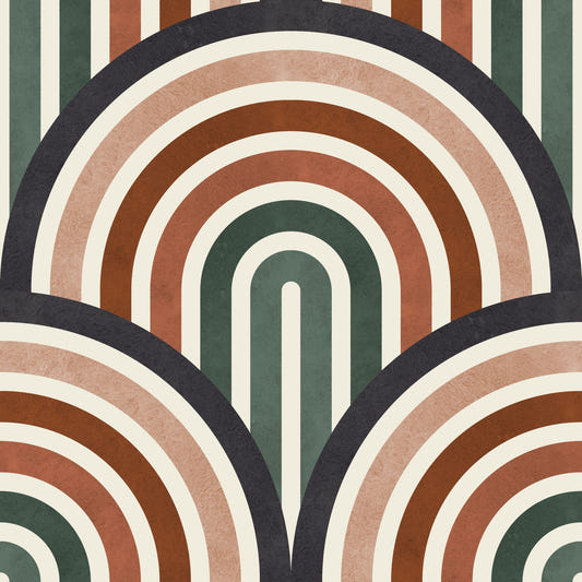 Retro Arch Harmony Wallpaper⁠