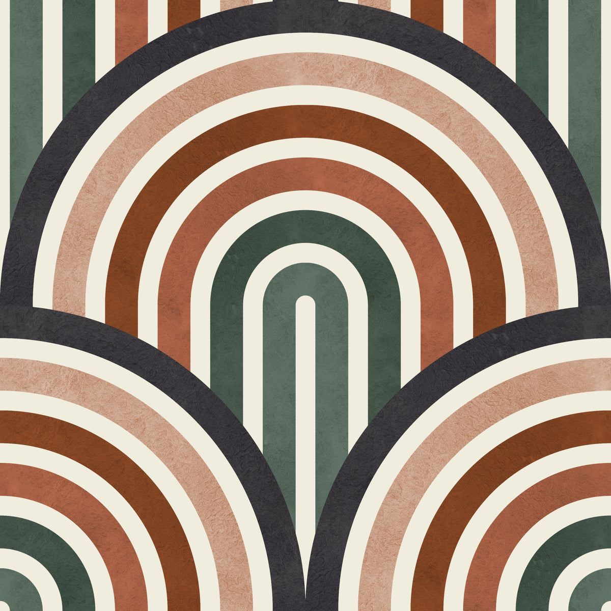 Retro Arch Harmony Wallpaper⁠ in your room — zoomed
