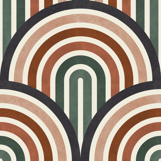 Retro Arch Harmony Wallpaper⁠