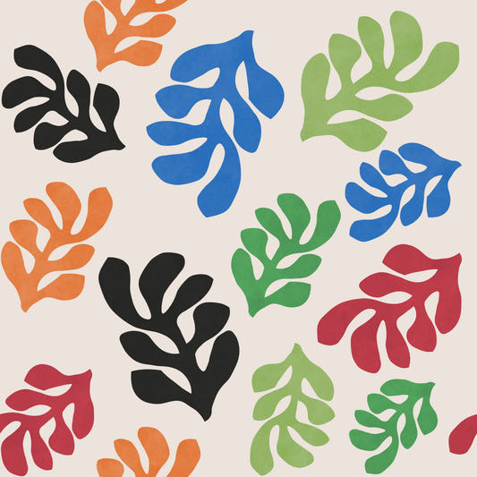 Leaf Collage Wallpaper⁠