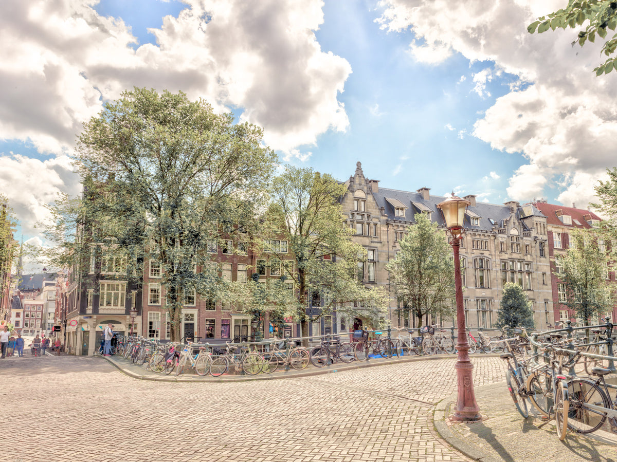 Amsterdam Streets Wall Mural in your room