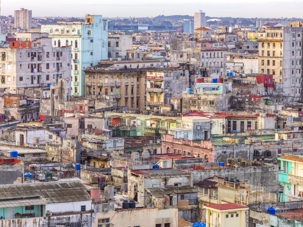 Havana Hues Wall Mural in your room