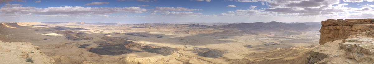 Desert Vista Panorama Wall Mural
