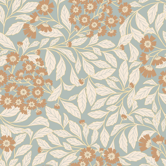Rustic Floral Harmony Wallpaper⁠
