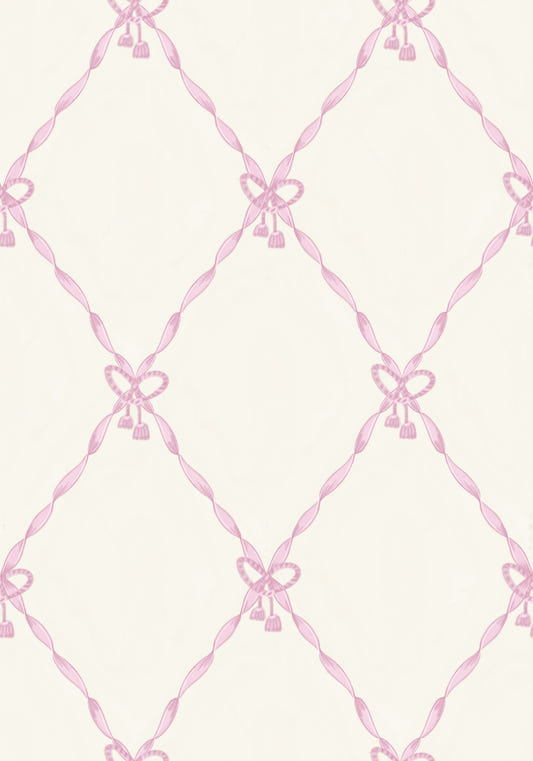 Lace & Tassel Wallpaper⁠