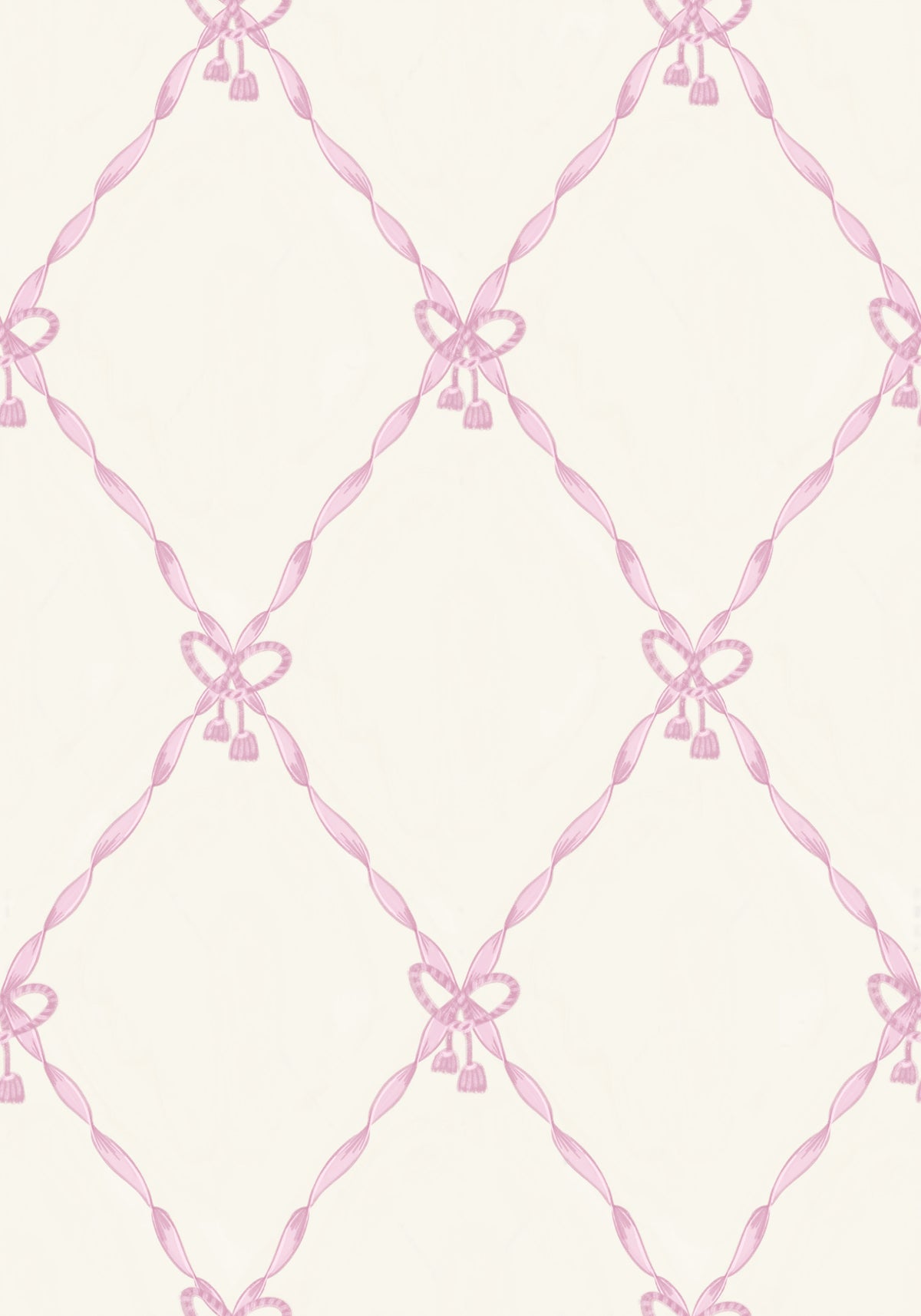Lace & Tassel Wallpaper⁠ in your room