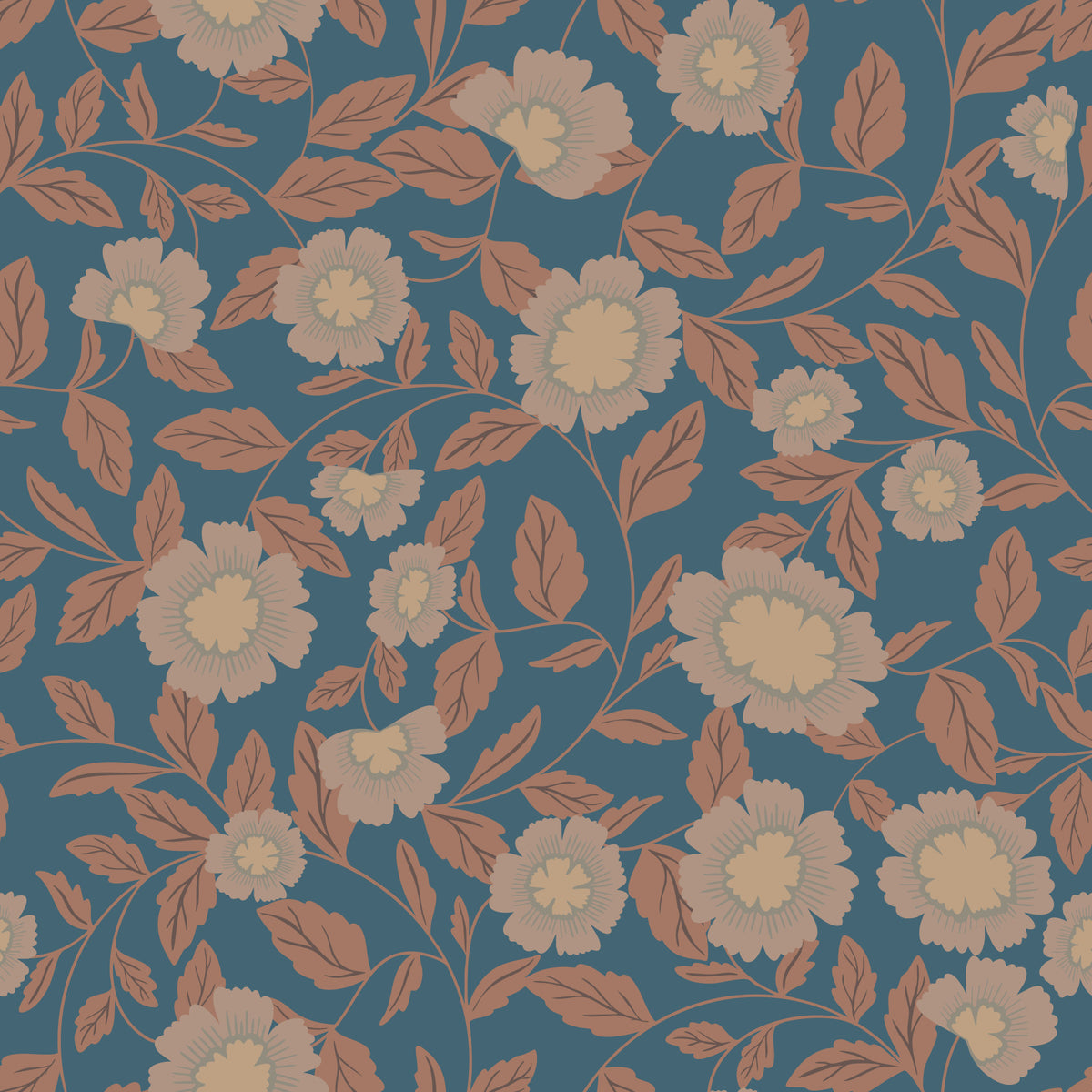 Rustic Flora Wallpaper⁠