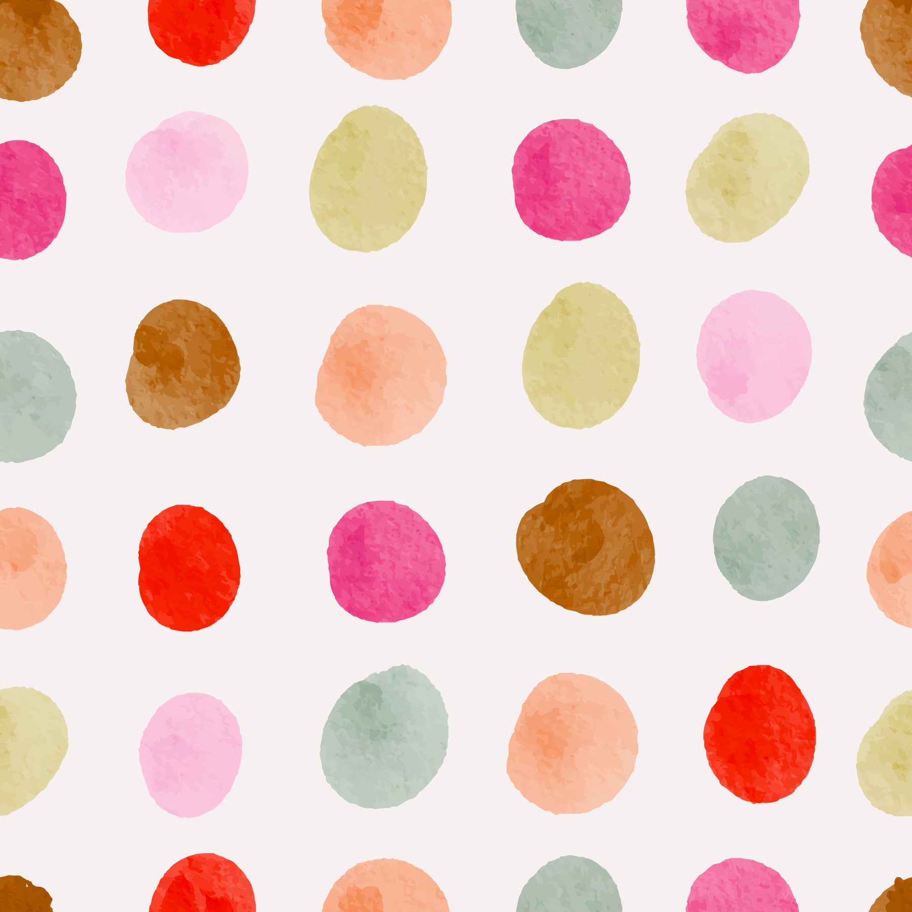 Watercolor Dots Wallpaper⁠
