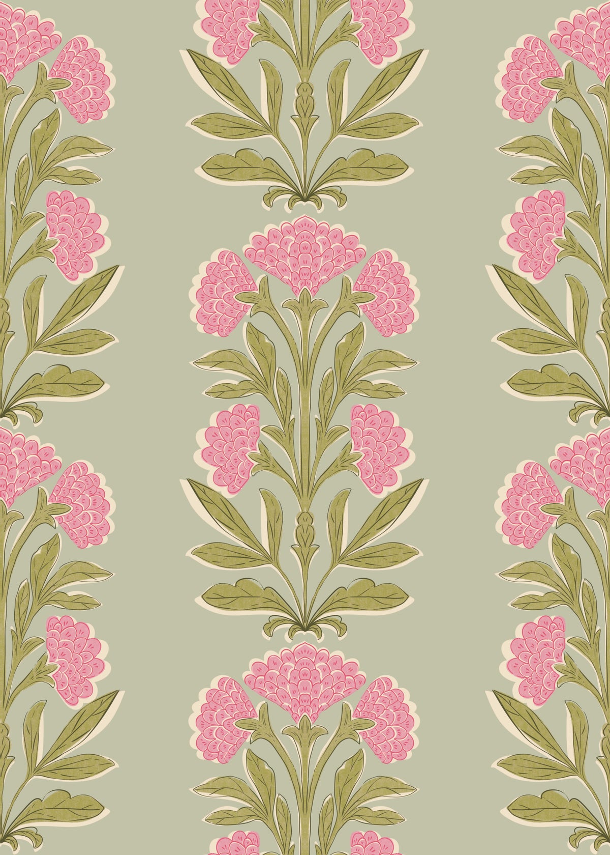 Pink Blossom Trail Wallpaper⁠