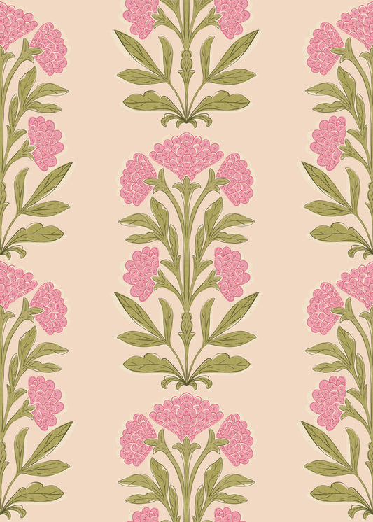 Pink Petal Parade Wallpaper⁠