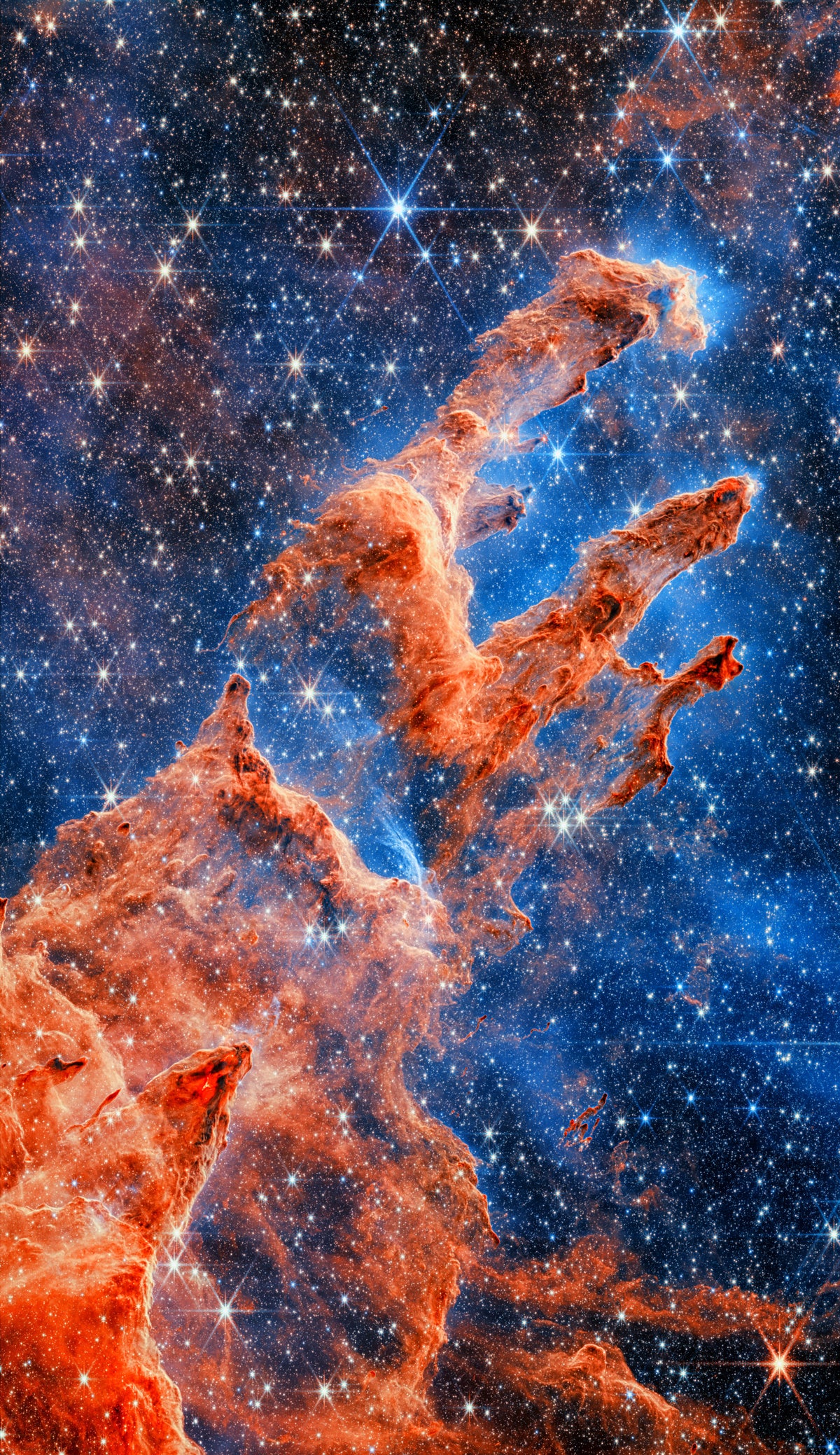 The Pillars of Creation Wall Mural in your room