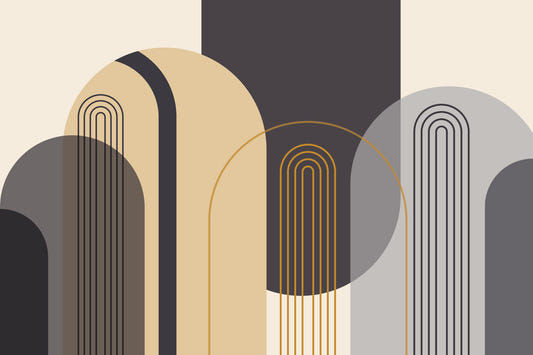 Modern Arches Wall Mural