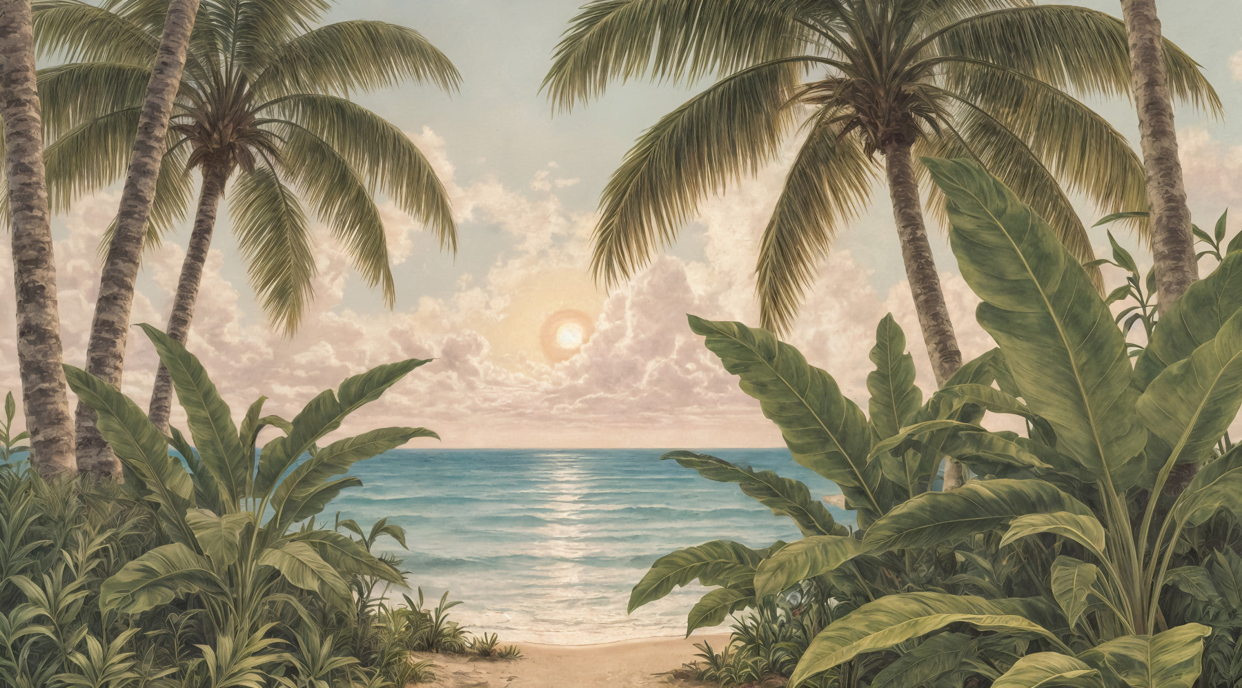 Coastal Calm Wall Mural