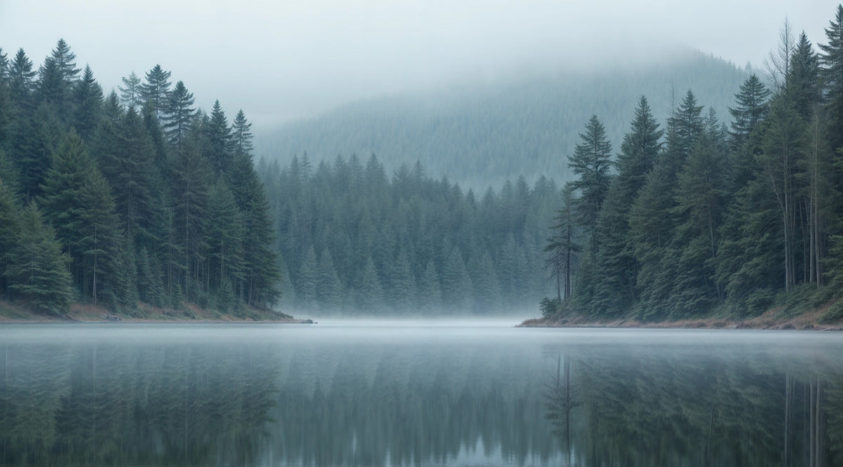 Forest Reflections Wall Mural in your room